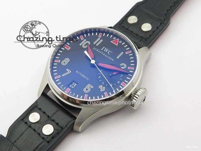 MIROTIME 1226 Big Pilot Real PR IW500433 “Muhammad Ali” ZF Best Edition On Black Leather Strap A UrbanChic 7294